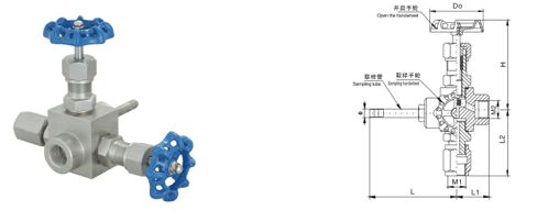 GMJ14F-250高密封取样阀结构图纸