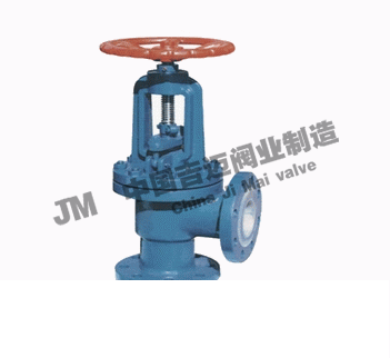 J44F46衬氟角式截止阀